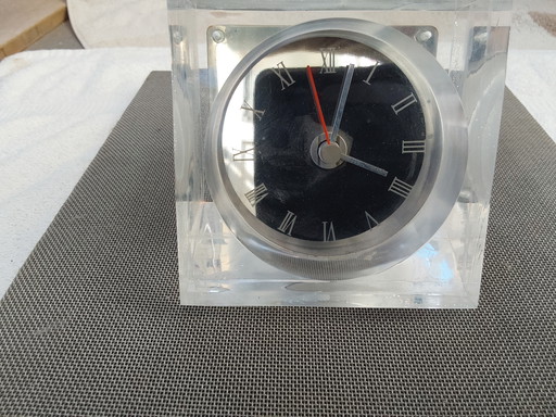 Original TECTA Transparent Table Clock