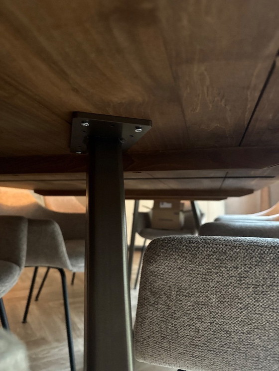 Image 1 of Danish oval dining table 265x115cm