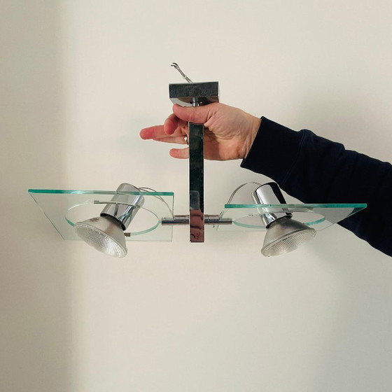 Image 1 of Italian design double ceiling spotlight from Fabbian