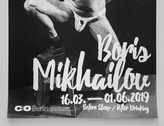 Image 1 of Originele tentoonstellingsposter 'Boris Mikhailov – Before Sleep / After Drinking' / C/O Berlin 2019 / 59,4x42cm (A2) / 