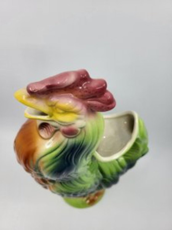 Image 1 of Jarra Coq de Saint Clément Francia Art Nouveau