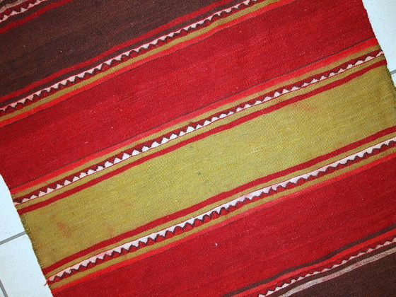 Image 1 of Tappeto kilim persiano vintage Ardabil fatto a mano, 80 cm x 290 cm, anni '50 - 1C355