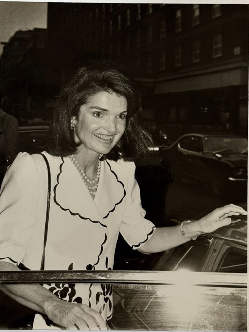 Jackie Kennedy in London, Press Photo 1961
