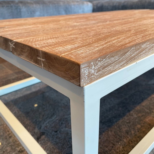 Amblar teakhout white wash 130x70 – Pronto Wonen, salontafels, Wood (photo 2 of 3)