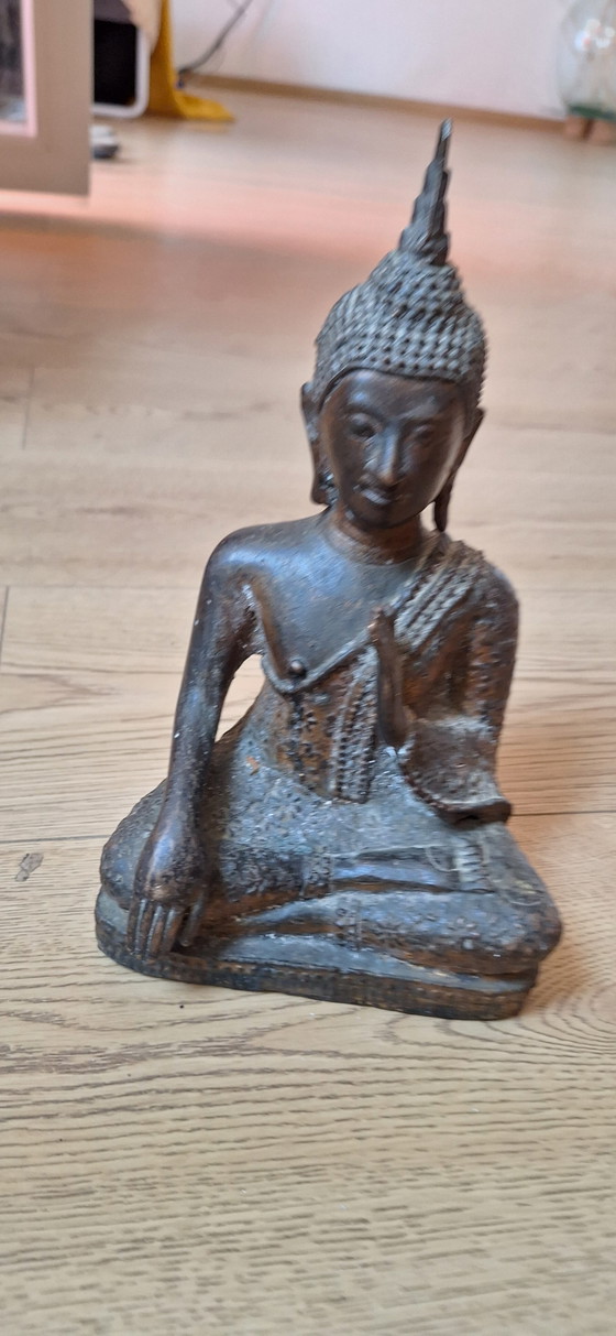 Statue Asiatique en Bronze – Objets déco (photo 3 of 6)