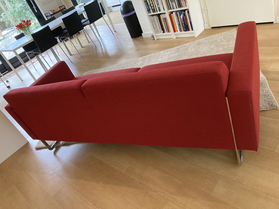 Image 1 of Canapé Artifort Mare 2,5 places, rouge foncé