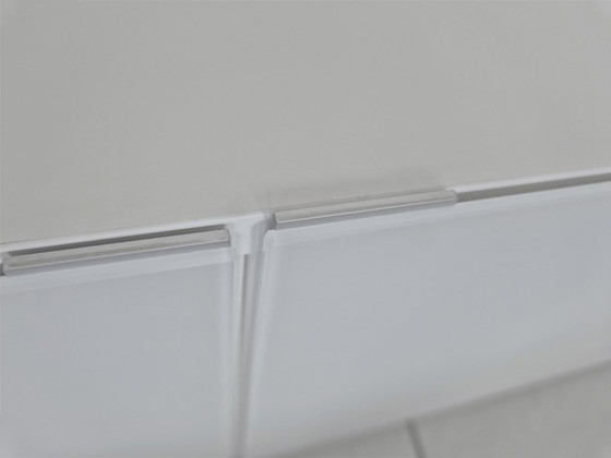 Mobile basso premium musica e intrattenimento, bianco, interior concept, Mobili TV, Legno (foto 2 di 5)