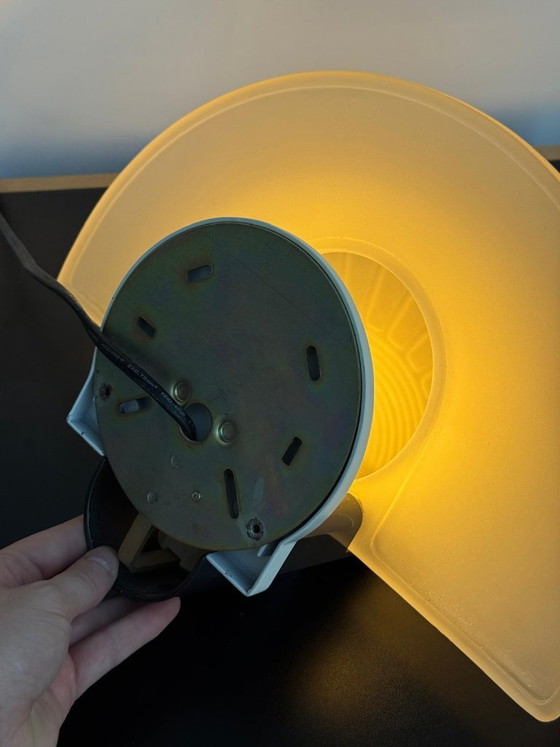 Arteluce ''Diva'' Wall Lamp By Ezio Didone Italy 1980s – Wall lights, Glass, Plastic (photo 4 of 11)