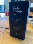 New Flyte lamps - levitating light bulb