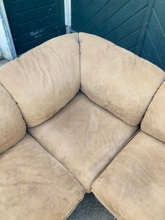 Image 1 of Unique, Large Element Sofa by Laauser in Leather, 5x