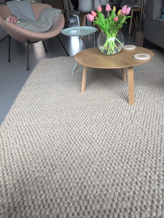 Image 1 of Heu-Erbsen-Teppich, 100 % Wolle