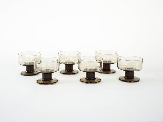 Image 1 of Set Dessertschalen, italienisches Design, 1970er Jahre, hergestellt in Italien