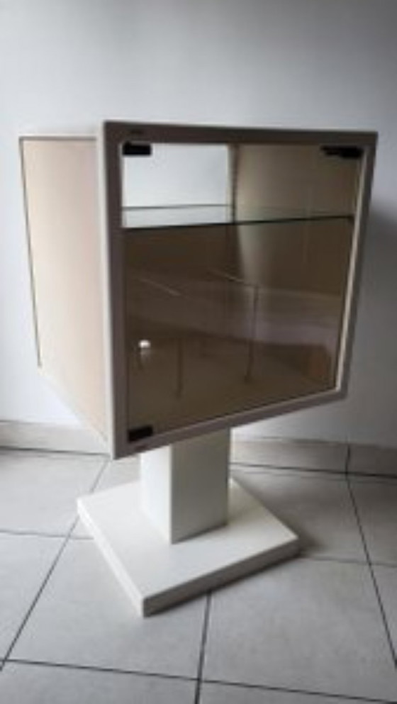 Image 1 of Akai Cube Hi Fi cabinet by PB Design Germany Circa 1980