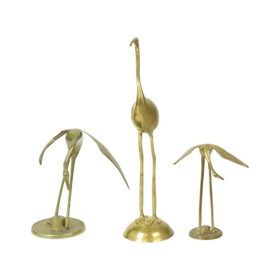 Image 1 of Gru in ottone Hollywood Regency