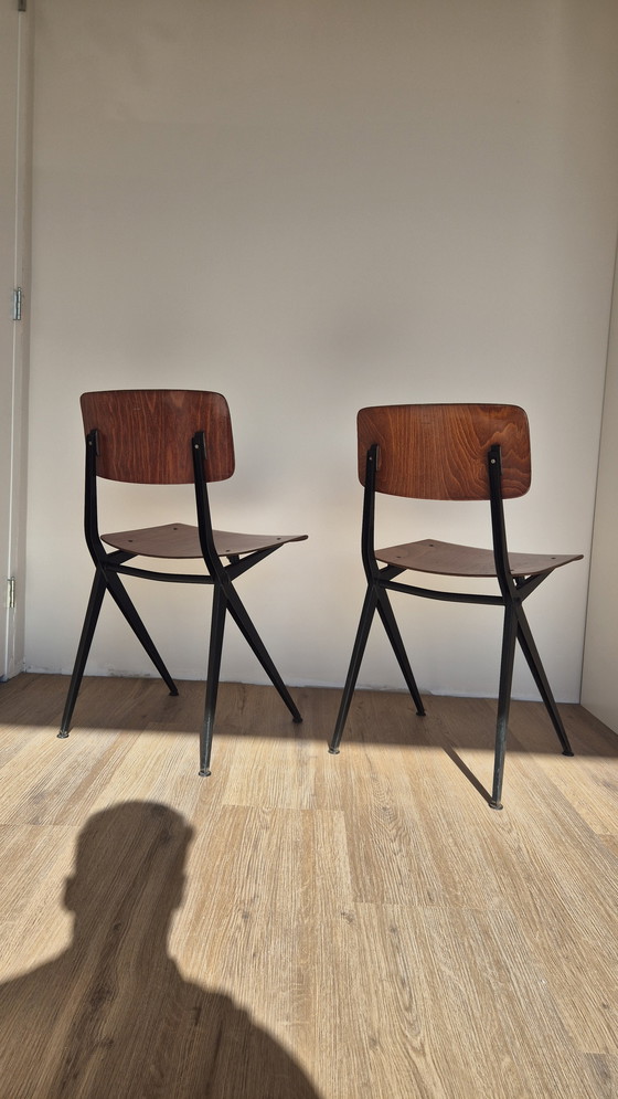 Image 1 of Set of 2 Ynske Kooistra Marko design chairs vintage