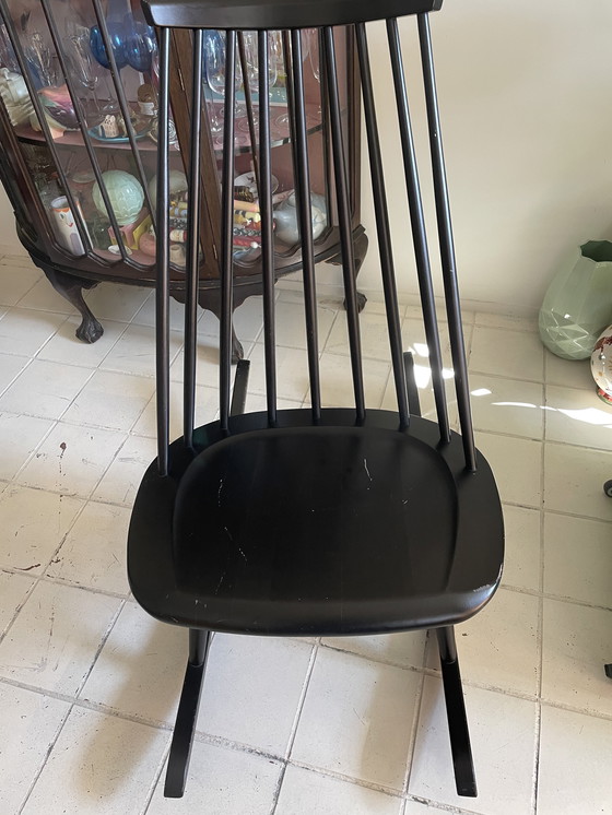 Image 1 of Fauteuil à bascule noir Artek Mademoiselle à vendre