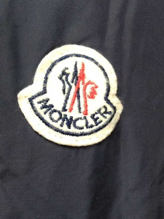 Image 1 of Moncler blue down jacket