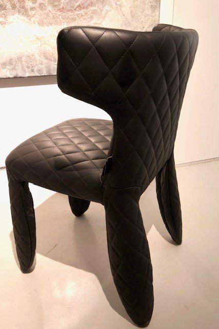 2x Moooi Monster Chair - Schwarzes Leder