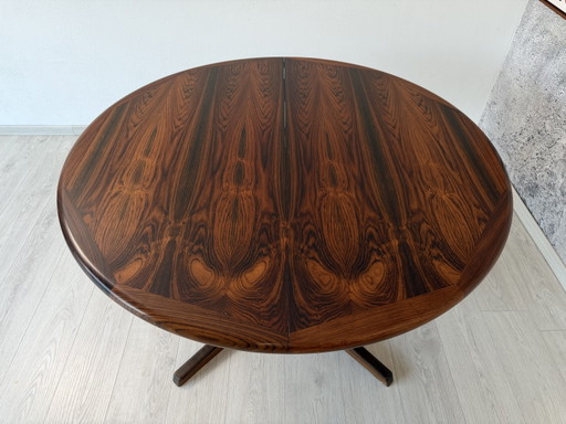 Danish Rio rosewood dining table – Up to 314 cm – Mid-Century – eettafels (photo 2 of 15)
