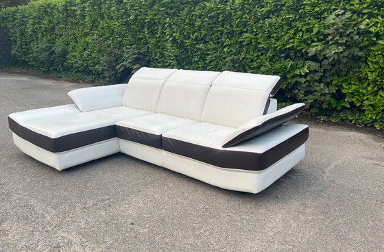 Image 1 of Schönes Chateau d'Ax Echtes Leder Ecksofa