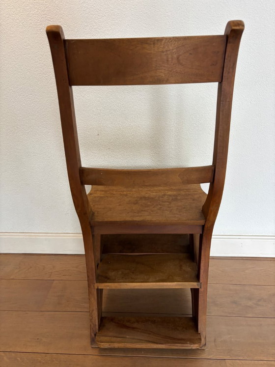 Image 1 of Silla de biblioteca / Escalera