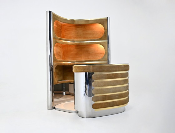 Image 1 of Barset toegeschreven aan Willy Rizzo, jaren 70