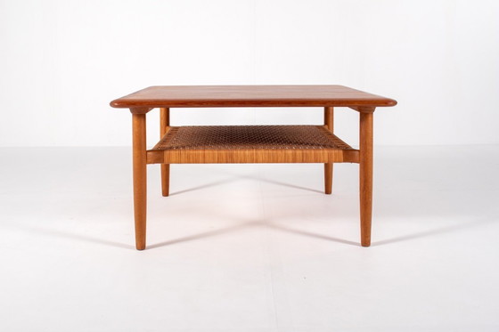 Image 1 of Mid-Century Square Coffee Table by Kurt Østervig for Jason Møbler, Denmark, 1960s