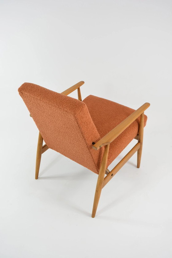 Image 1 of FOX fauteuil in terracotta bouclé