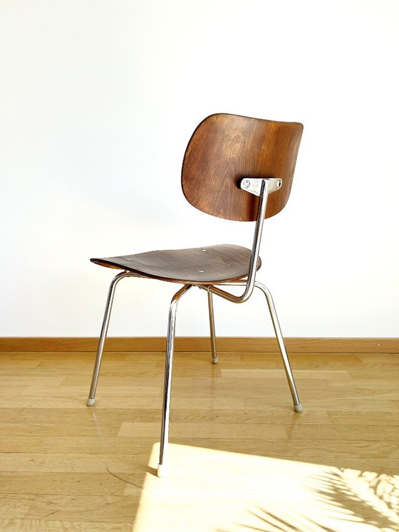 Set van 4 originele Egon Eiermann SE68 stoelen van Wilde + Spieth – Vintage stapelbare eetkamerstoelen, Duits (photo 3 of 9)