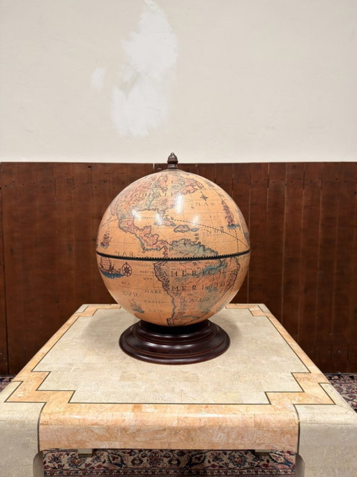 Classic Italian Zoffoli Bar Globe Table Model