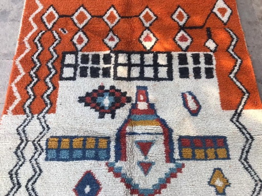 Auténtica alfombra bereber marroquí tejida a mano, 250 cm x 150 cm. – vloerkleden en tapijten, Wool (photo 2 of 7)