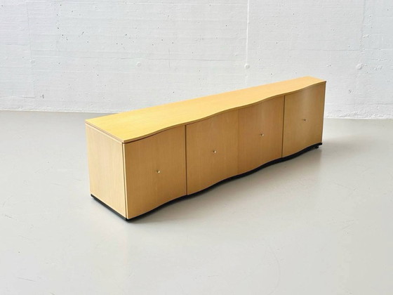 Image 1 of Mueble bajo ondulado de Punt Mobles, Valencia, años 90