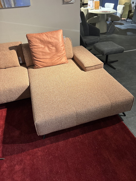 Image 1 of Willy Schillig Hoekbank verstelbaar ruggedeelte