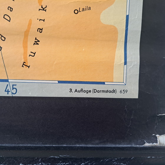 Image 1 of Mappa della scuola/Mappa murale: Mittelmeerländer (area del Mar Mediterraneo)