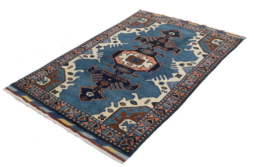 Russian Antique Caucasian Shirvan Over 60 years - 170 cm - 120 cm - Very Fine