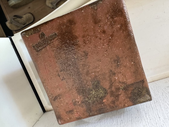 Image 1 of Vintage Cube Vase - Lava