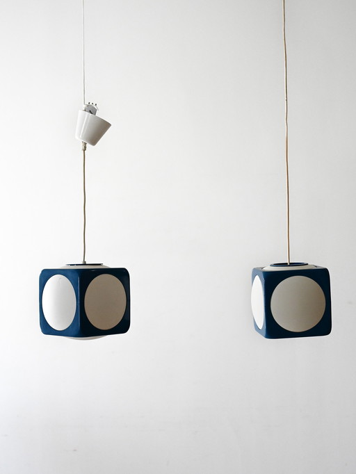 Paire de lampes Lars Schiøler pour Hoyrup, années 1960