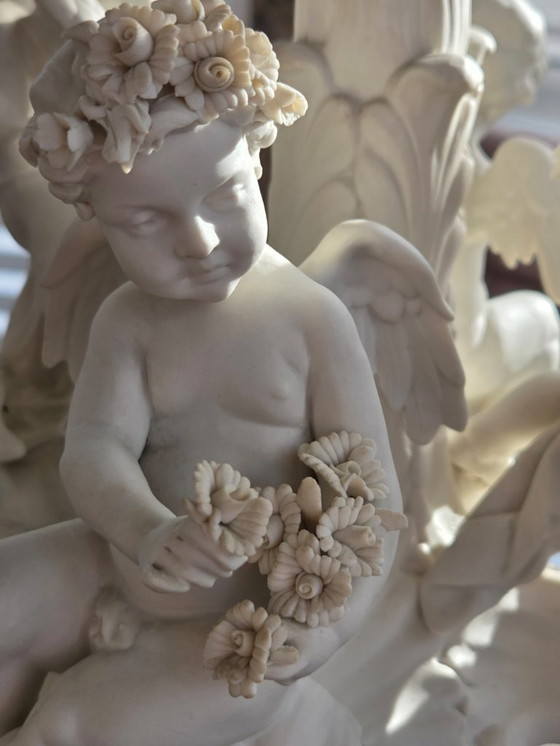 Image 1 of Cesare Villari - Scultura - Porcellana biscotto - XX secolo (Rif 3773)