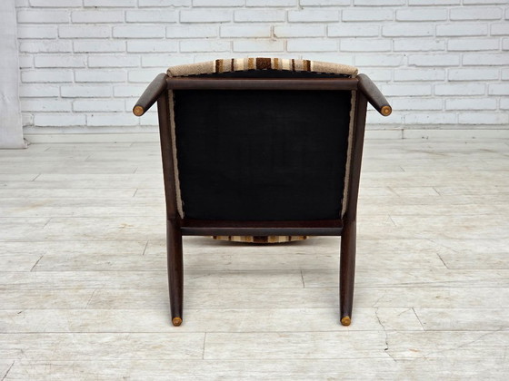 960s, Danish design by Kai Kristensen, model 31, pair of armchairs. – Wood, Wool (photo 5 of 21)