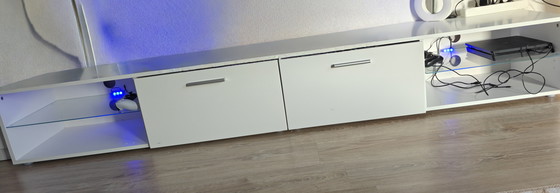 Image 1 of wandmeubel tv wit meubella 