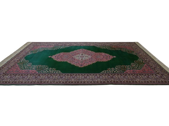 Image 1 of XXL Ladik – 400 x 265 cm – Wolle auf Baumwolle – Handgeknüpft in der Türkei