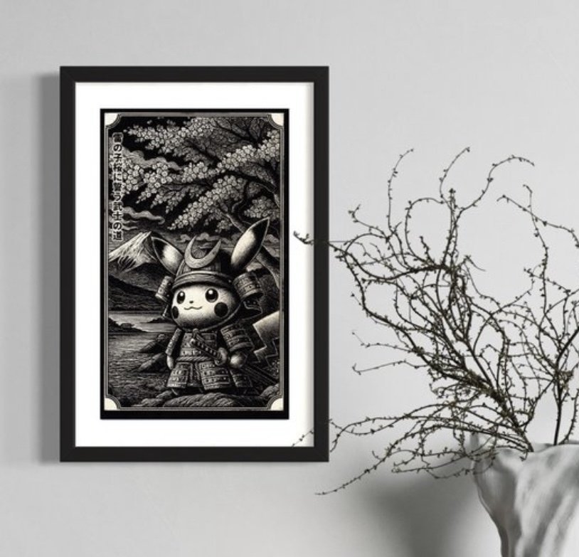 Artwork Pikachu (Pokemon) Mount Fuji | €225 | Whoppah