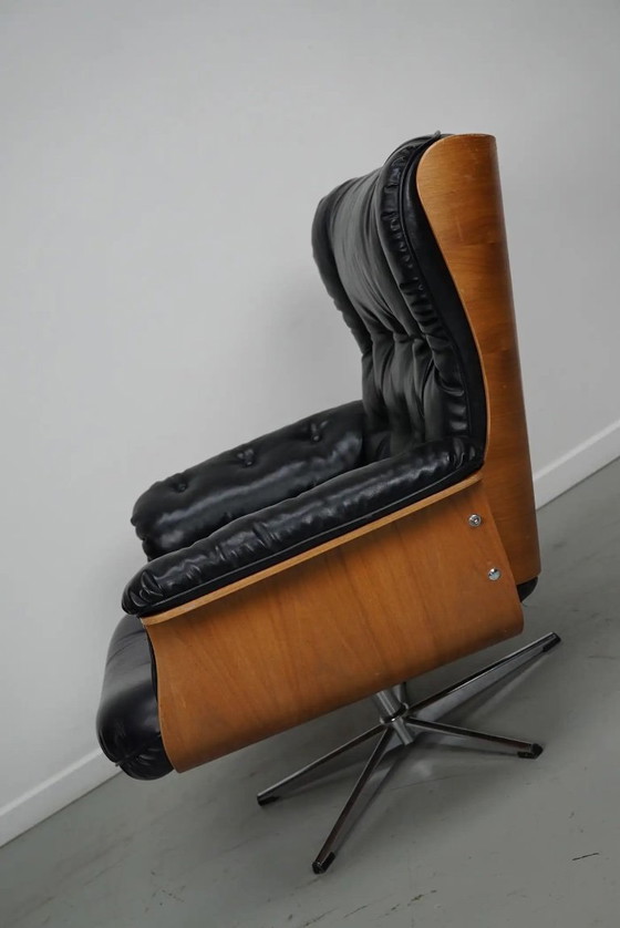 Image 1 of Vintage Fauteuil / Lounge Chair van Martin Stoll voor Giroflex, Duitsland Jaren 60