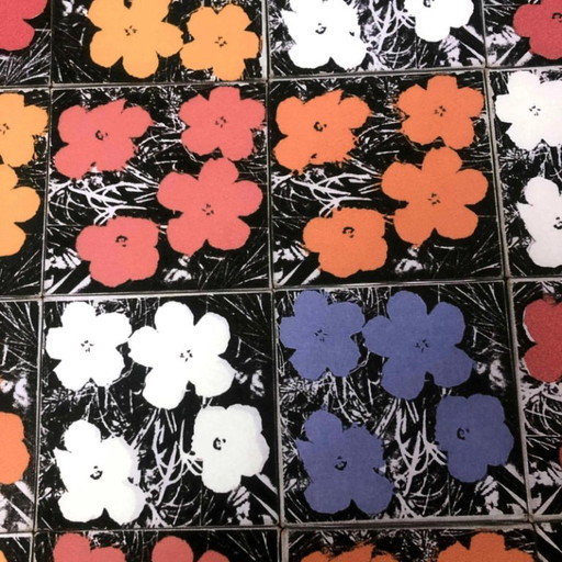 1990s After Andy Warhol "Poppy Flowers" Lithograph – lithos zeefdrukken, Paper (photo 2 of 11)
