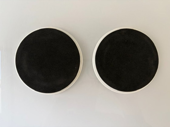 Set 2 sottobicchieri in ceramica Corneille, Arte Cobra, Accessori da tavola, Multicolore, Modern (foto 8 di 8)