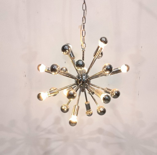 Vintage Sputnik Chandelier (1970s)