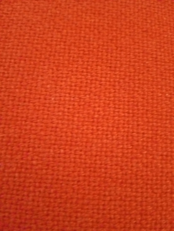 Image 1 of Vintage Orange Sofa 