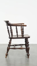 English antique side/desk chair/captain chair from the early 1800s