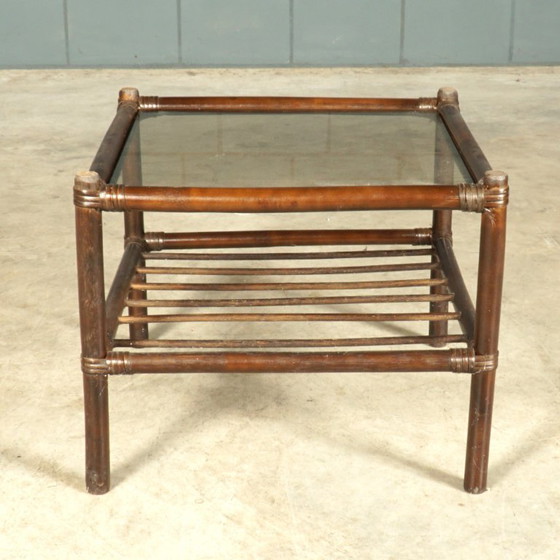 Set da salotto vintage in bambù – 6 sedie e 3 tavolini abbinati – anni '60 – Poltrone, Bamboo (photo 5 of 20)