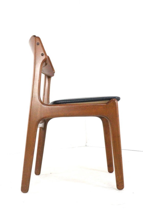 Image 1 of Set van 4 stoelen in de stijl van Erik Buch model 49 vintage